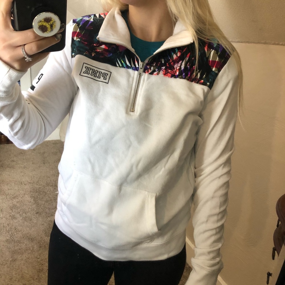 Pink VS Tropical Sweatshirt